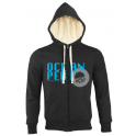 Hoodie Black Oceanperf Zipped